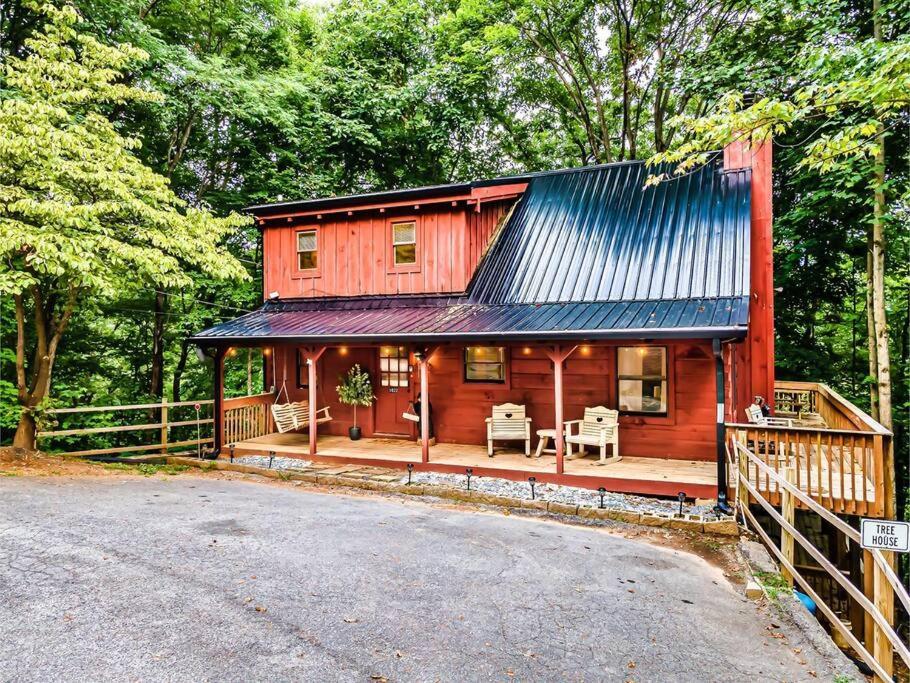 Вилла Lazy Fox Retreat Севьервилл Экстерьер фото